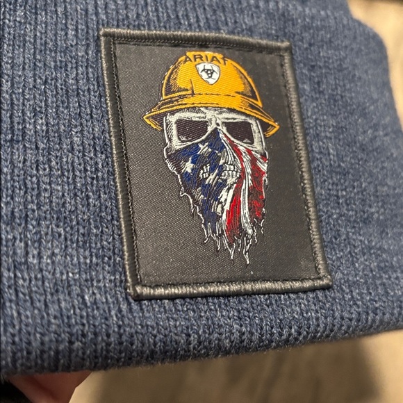 Ariat Born For This Watch Cap 3M Thinsulate Insulation,warm/durable knit beanie - Picture 3 of 5